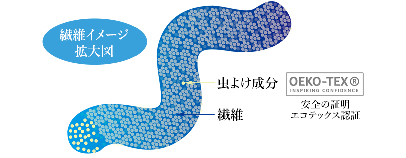 繊維イメージ拡大図